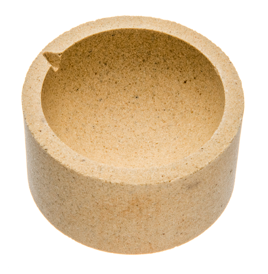 Alumina 3" Ceramic Melding Pot