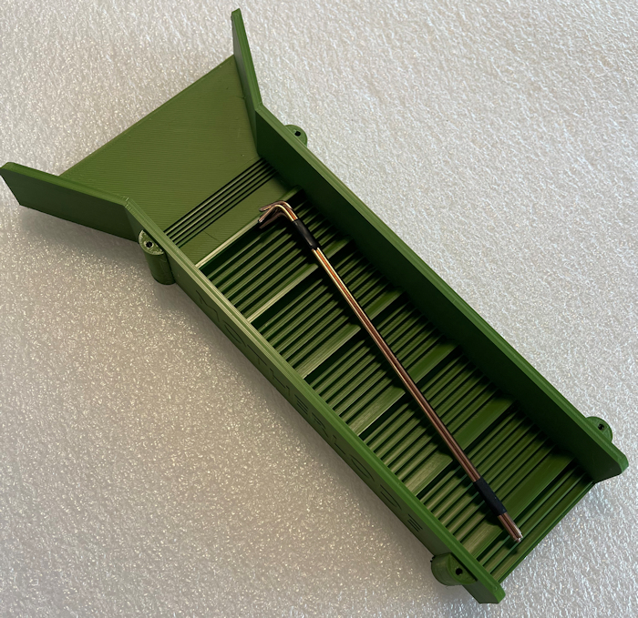 Backpacker Sluice + Anchor & Pin System - Green